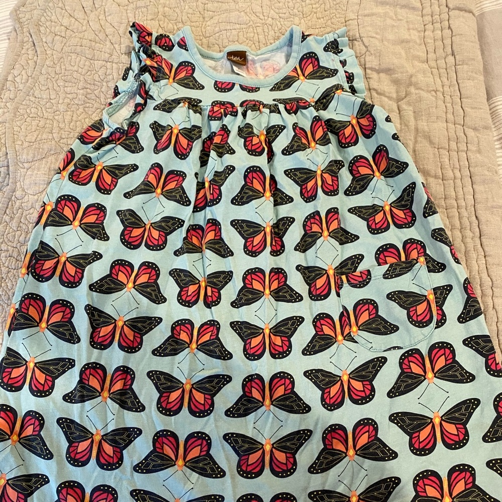 Tea collection cotton girls dress